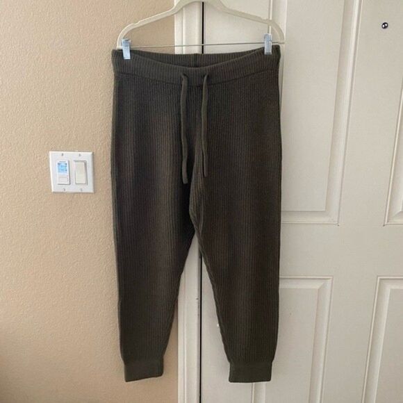 Jenni Kayne Alpaca Wool Fisherman Lounge Sweatpants Joggers - Picture 3 of 7